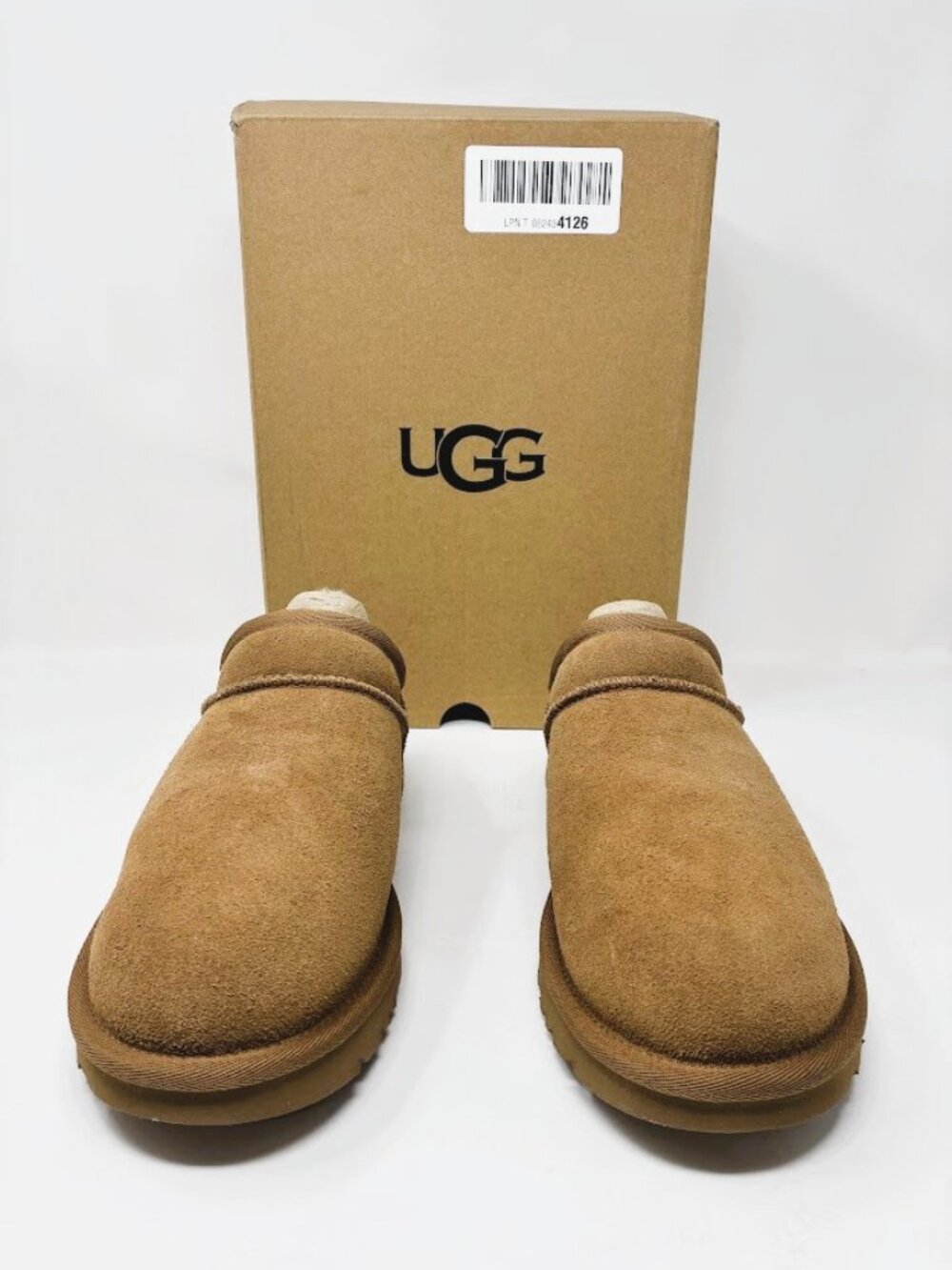 UGG Classic Slipper Chestnut Suede Shearling Mules Women’s Size 8 / EU 39 110819